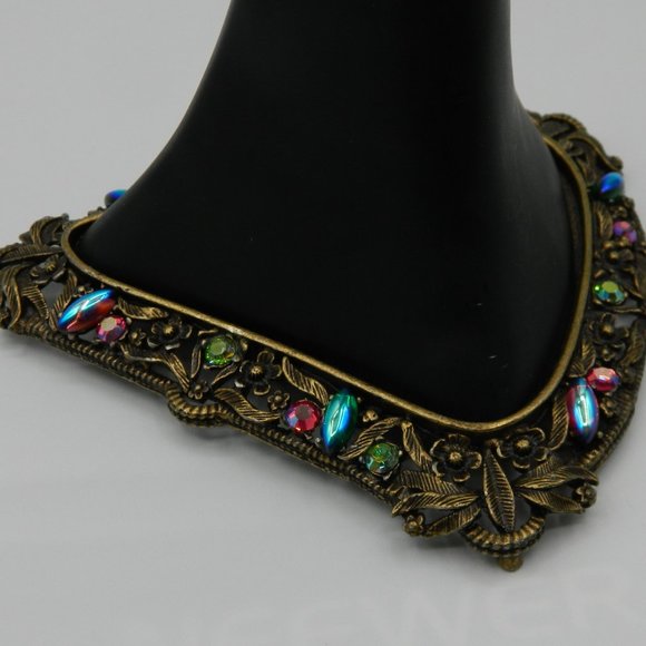 Jewelry Display Hand Black with Jeweled Metallic Base by Sweet Romance USA - Picture 4 of 6